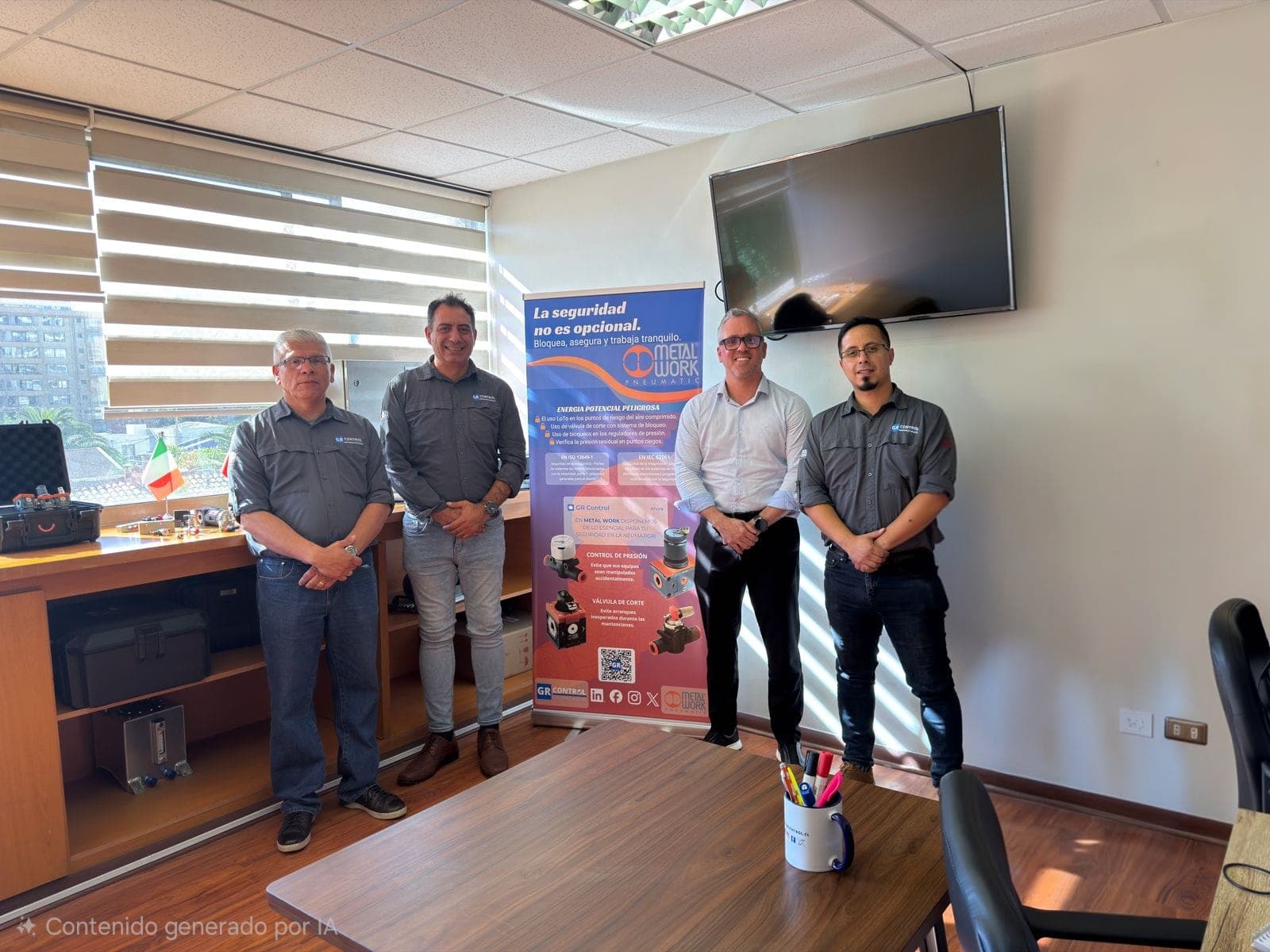 Equipo GR Control y Metal Work